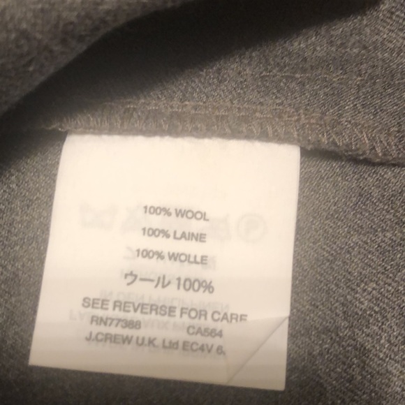 J Crew gray sleeveless peplum top. - Picture 6 of 6